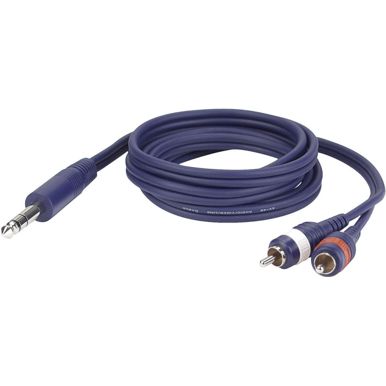 DAP - Audiokabel 1,5 M Stereo Jack - 2 RCA — photo 1