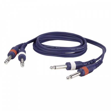 DAP - Audiokabel 6,0 M 2x jack mono - 2x jack mono — photo 1