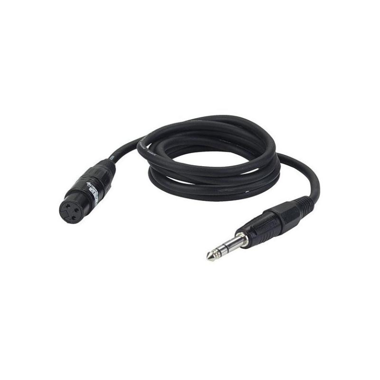 DAP - Audiokabel 3.0 mtr XLRF to Jack Stereo — photo 1