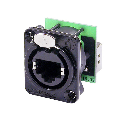 Neutrik - RJ45 koppelstuk NE8FDP-B — photo 1
