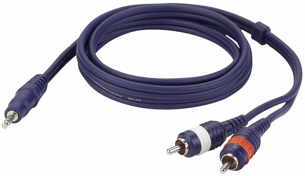 DAP - Audiokabel 1,5 M Mini Jack - 2 RCA — photo 1