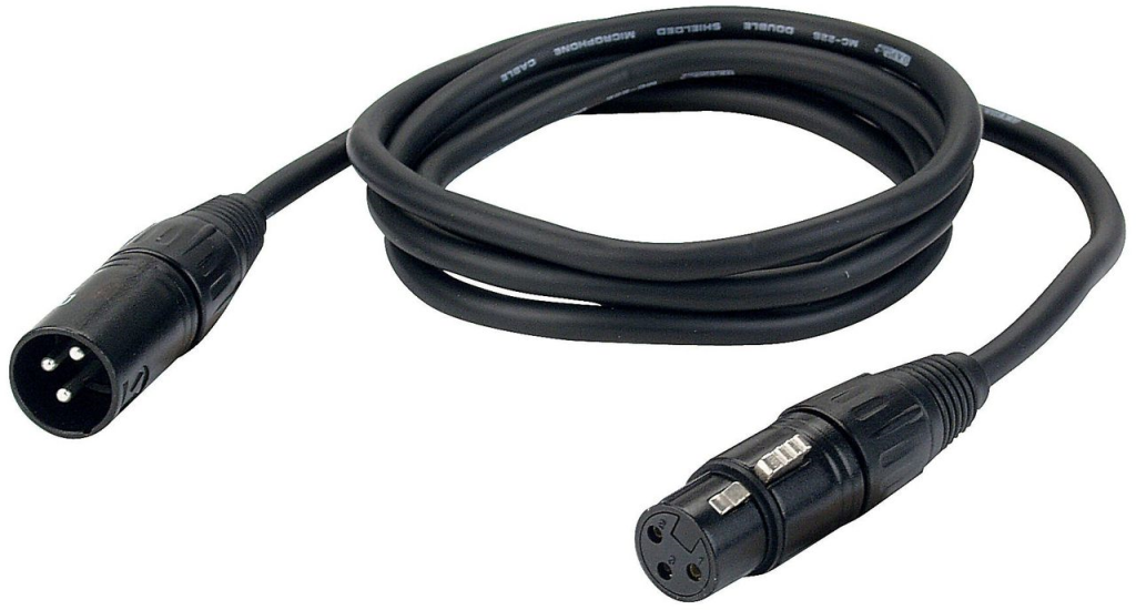 DAP - Microfoonkabel 1.5 m XLR zwart — photo 1