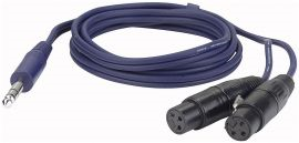 1,5mtr Stereo Jack/2XLR Female — photo 1