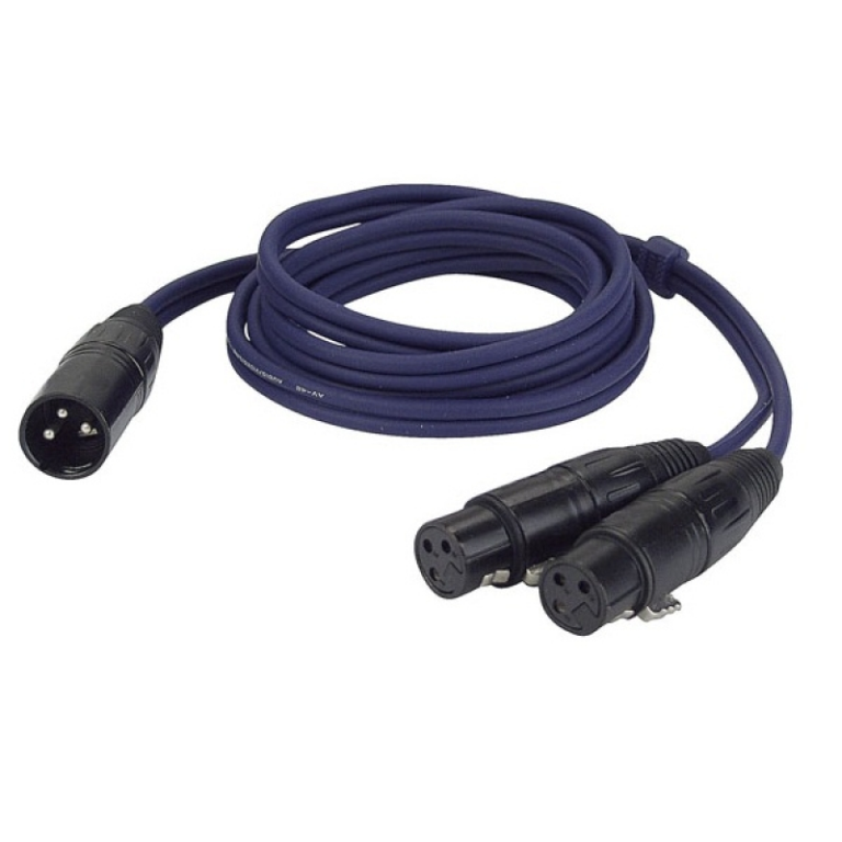DAP - Audiokabel 1,5 M XLR M - 2 XLR F — photo 1