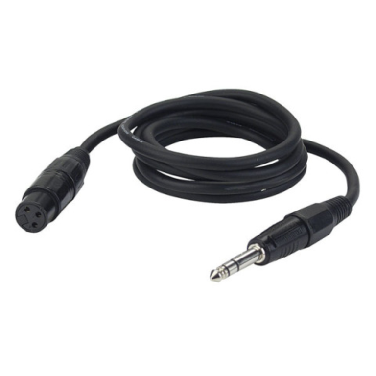 DAP - Audiokabel1.5 mtr XLRF to Jack Stereo — photo 1